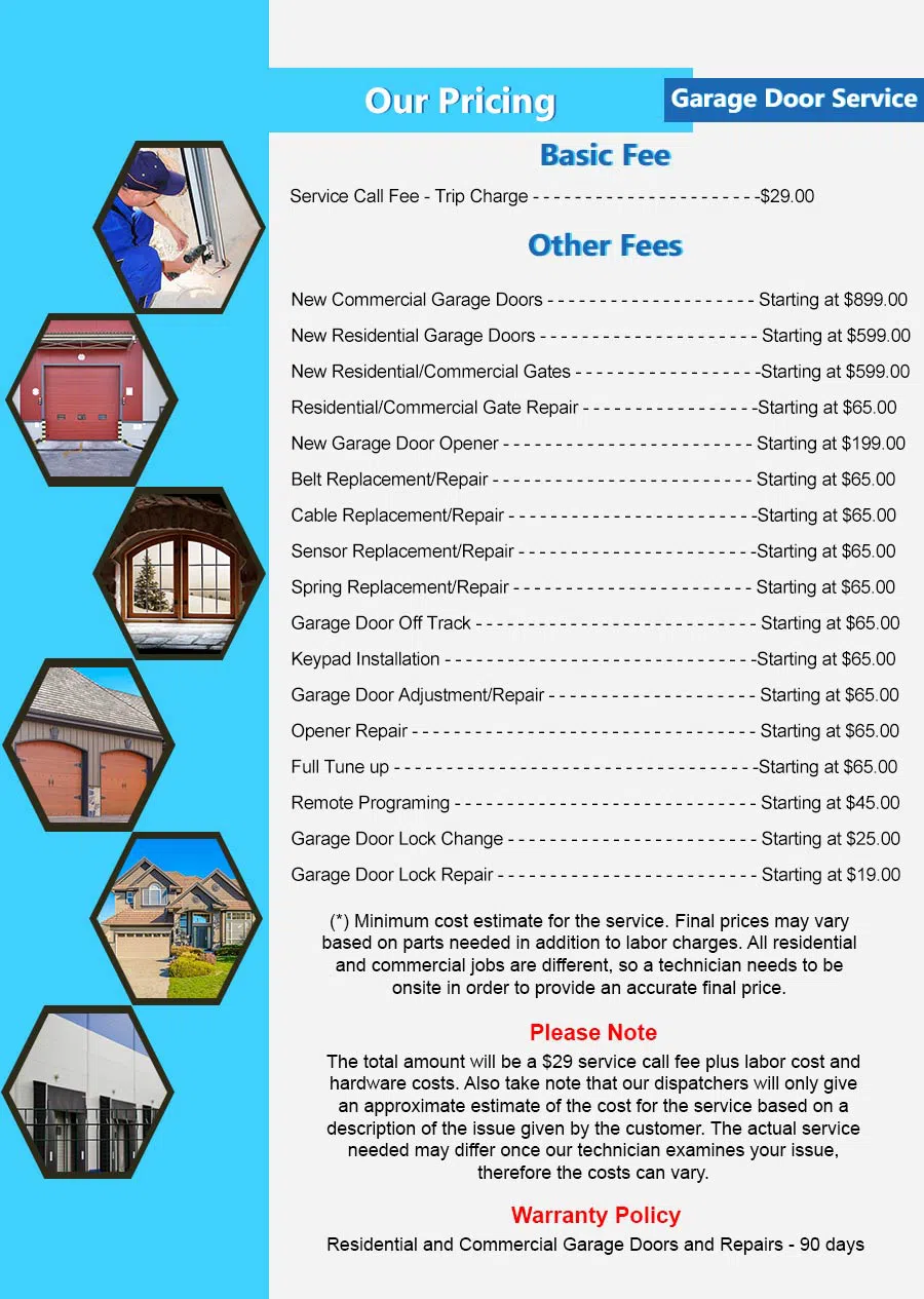 Neighborhood Garage Door Service Phoenix, AZ 602-281-3258