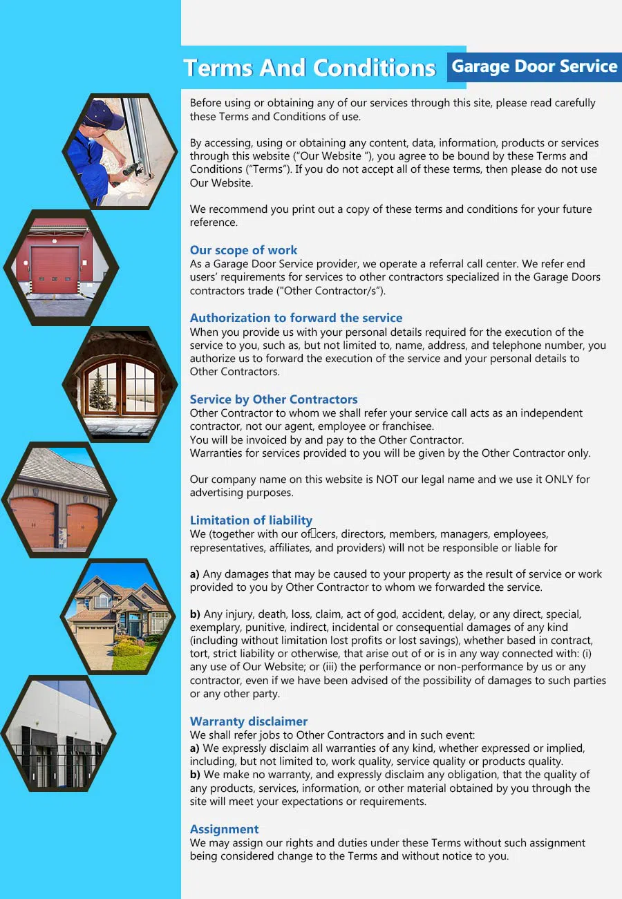 Neighborhood Garage Door Service Phoenix, AZ 602-281-3258